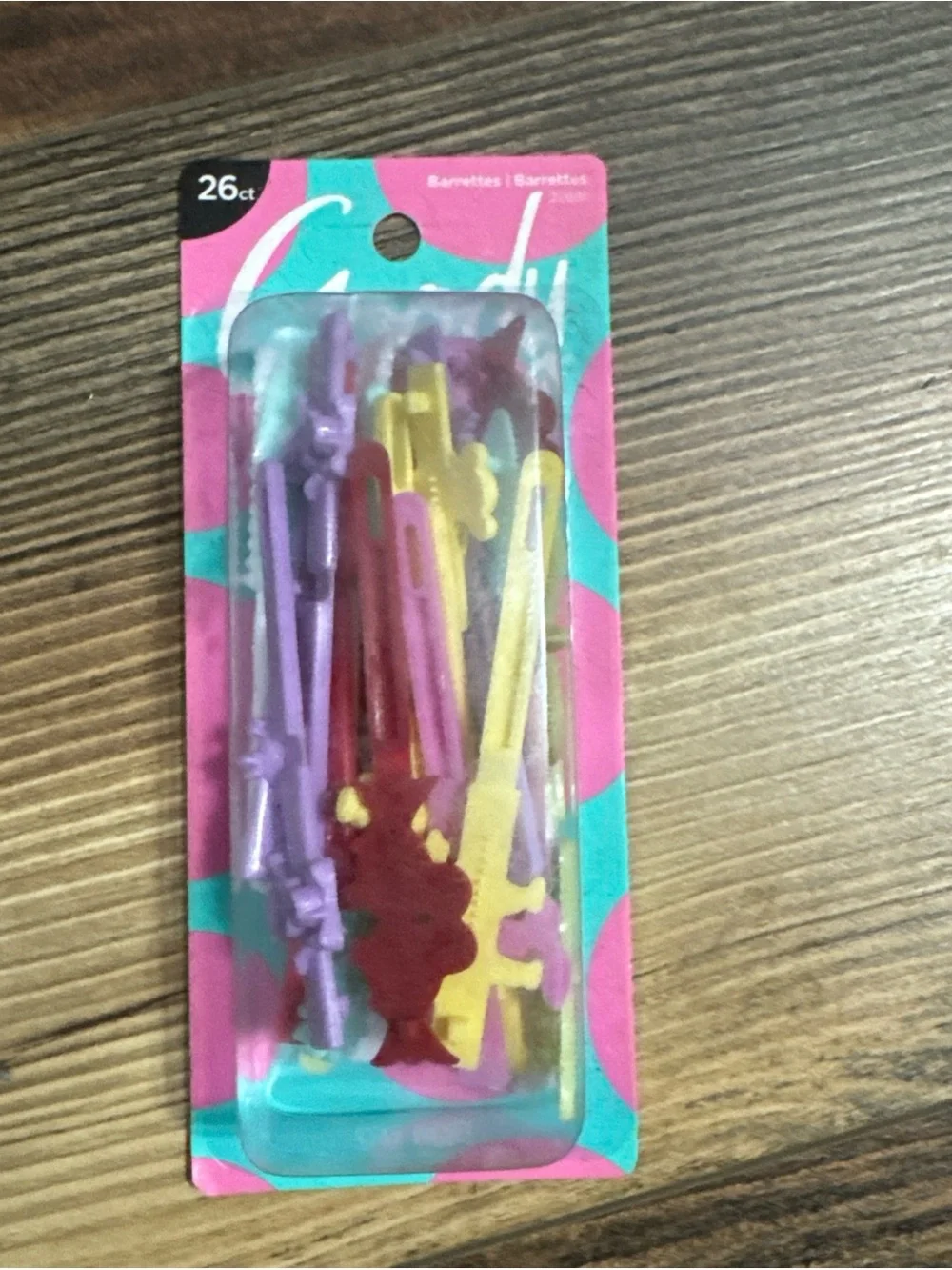 26 Goody Kids Girls Plastic Hair Barrettes Stay Tight Slip Secure Pastel Vibrant